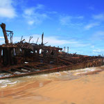 Schiffswrack auf Fraser Island