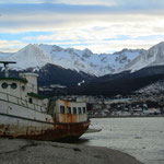 Ushuaia, am Ende der Welt. Bis zur Antarktis sind es nur noch ca. 1'500 km