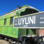 Uyuni - Ankunft nach einer langen Berg und Tal Fahrt