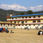 Ein Tibetisches Flüchtlingslager. Viele Tibeter flüchteten nach dem Einmarsch der Chinesen nach Nepal