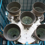 John F. Kennedy Space Center, Apollo / Saturn V Center - Bild: Saturn V Rackete von der Apollo-Mission.