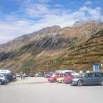 Nur auf dem Arlbergpass ist´s arg überlaufen 
