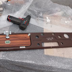 Das Holzteil wird bestückt