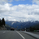 Nach dem Ofenpass , gehts über die Grenze, wir sind in Südtirol!
