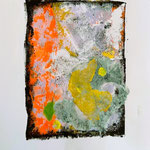 Gelatinedruck, gute Hoffnung, 21x30
