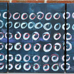 Enso Ostinato, Triptychon, 3x 50x40