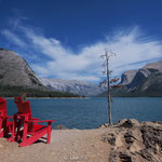 Take a Seat, Enjoy the View at Lake Minnewanka