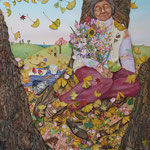 ねむりひめ　sleeping princess/162×130cm/2012