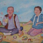 春の魔法　Magic of spring/60.5×72.5cm/2007