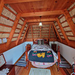Santana, historische Hütte Innenansicht