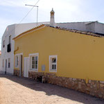 Hausansicht, Casa Amarela in Hortas do Tabual bei Zavial