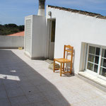 Dachterrasse, Casa Amarela in Hortas do Tabual bei Zavial