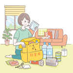 婦人公論8月号【今すぐ見直すわが家の防災】特集ページ扉絵