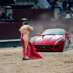 Ferrari vs Matador! Bildbearbeitung-Composing 2013