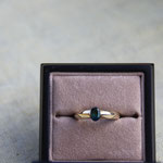 Indigolit, Brasilien, 0,693 ct, 7x5 mm, Ovalschliff