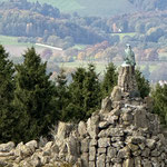 die Wasserkuppe in der Hessischen Rhön (Fliegerdenkmal)