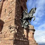 Kyffhäuser Denkmal mit dem Reiterstandbild von Kaiser Wilhelm I
