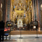 in der Kathedrale Santiago de Compostela