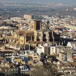 Blick auf die Catedral de Granada