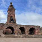 Kyffhäuser Denkmal mit dem Reiterstandbild von Kaiser Wilhelm I