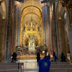 in der Kathedrale Santiago de Compostela