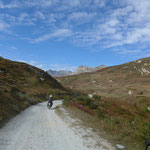 auf der Westseite des Lac de Mont-Cenis