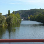 Cahors - die berühmte Brücke "Pont Valentré"