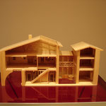 2ème étage - Maquette maison bourgeoise