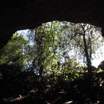 Blick aus der Höhle / View from the cave