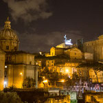 das alte Rom bei Nacht / old rome at nighttime