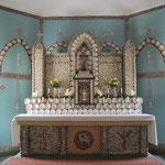 Perlmuttaltar in Beagle Bay / pearl altar in Beagle Bay