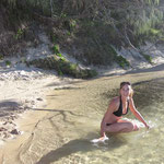 im Eli Creek auf Fraser Island