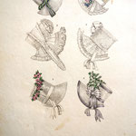Promenade Hats, La Belle Assemblée, 1816
