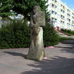 Barlach-Stele, Diestelberg Zum Andenken an den bekannten Bildhauer Ernst Barlach