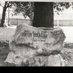 Gedenkstein für Artur Becker