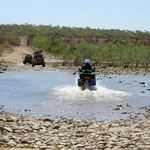 Pentecost River am Anfang der Gibb River Road  -  Pentecost River crossing at the beginning of the Gibb Riverr Road