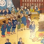 三味線餅つきは今も脇町に年中行事として伝えられています。　　　　・三味線に合はせ餅つき楽しまん(和良)