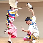 高校の連の阿波踊は高校生らしい恥らいも感じられました。　　　　　　　・高校生らしき恥らひ阿波踊(和良)