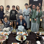 長男の次女の大学入学と私の退院を知多の宿で祝ってくれました。　　　　　・入学と退院祝ふ知多の旅(和良)