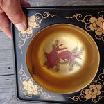 Swimming Gold-fish in Bowl