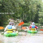 Plusieurs bases de Canoë-Kayak le long de l'Eure, à 8km du Gîte