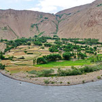 Afghanistan - jeder Quadratmeter bewirtschaftbares Land wird genutzt