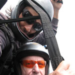 Flyin tandem with my popa!