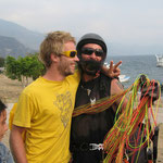 Master Masi and I after joyful soul funk flyin