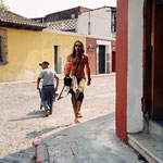 Tarzan of the jungle Tomy Schwarzer walkin at Antigua