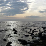 steiniger Strand in Groß Zicker