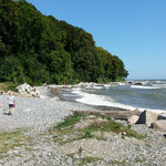 Kiesstrand in Sassnitz