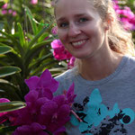 Zu erst besuchen wir eine Orchideenfarm
