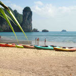 Der Strand in Krabi ist einfach wunderbar