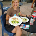 nach der Arbeit wird immer erstmal lecker Essen gemacht!